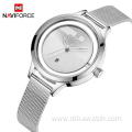 Foreign trade 2021 new NAVIFORCE 5014 waterproof ladies watch fashion student quartz wristwatches